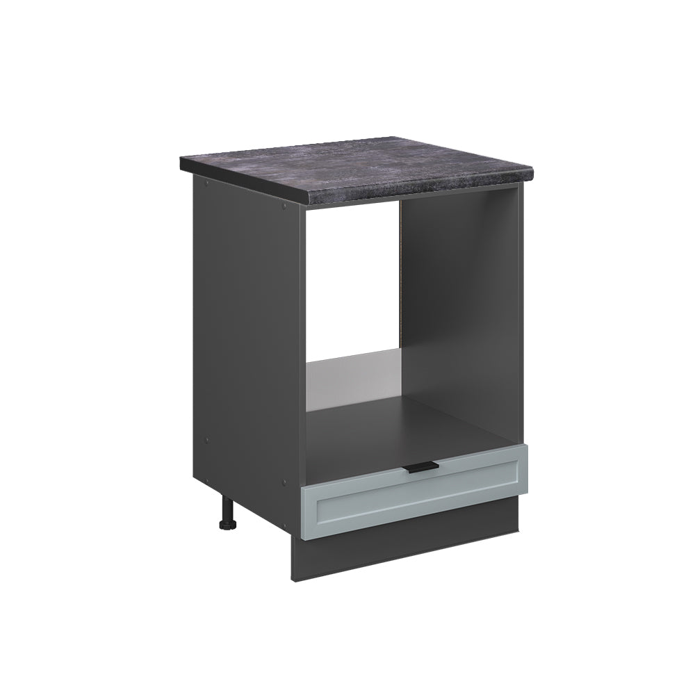 Vicco Mobile per forno da incasso Blu-grigio chiaro 60 cm , PL Antracite
