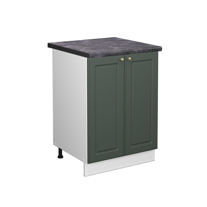 Vicco Mobiletto base cucina Verde-oro Country House 60 cm , PL Antracite