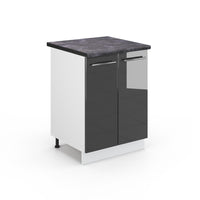 Vicco Mobiletto base cucina Antracite lucido 60 cm , PL Antracite