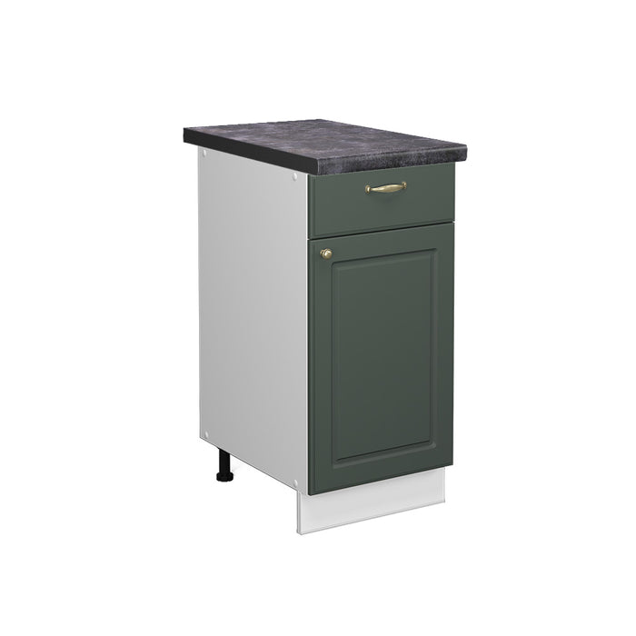 Vicco Mobiletto base per cucina Verde-oro Country House 40 cm , PL Antracite
