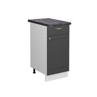 Vicco Mobiletto base per cucina Antracite-oro 40 cm , PL Antracite