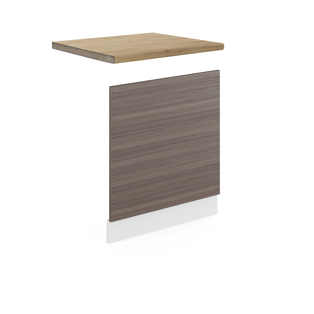 Vicco Pannello frontale Grigio 60 cm , PL Rovere