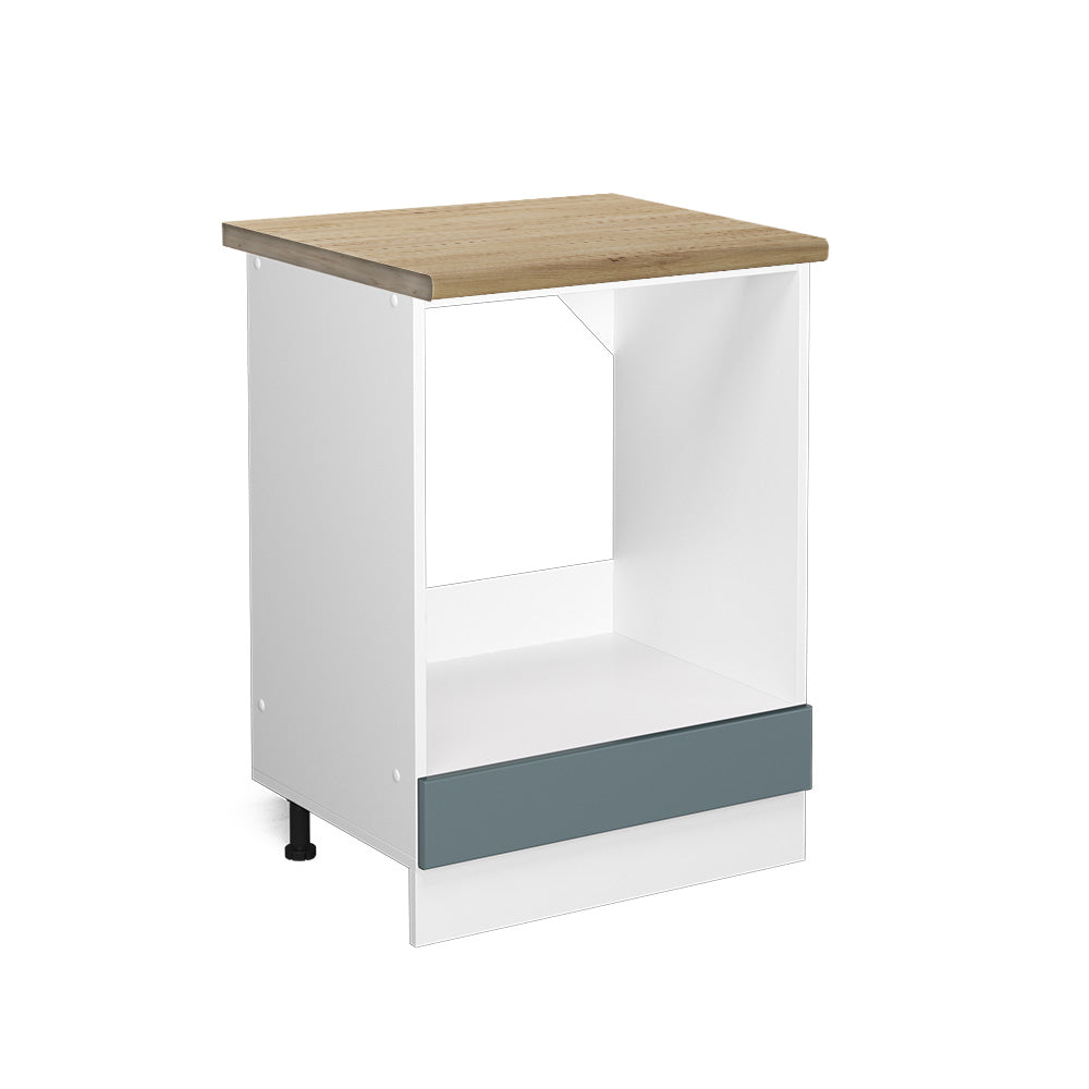 Vicco Mobile per forno da incasso Grigio-blu 60 cm , PL Rovere