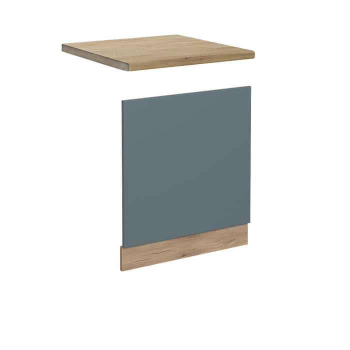 Vicco Pannello frontale Grigio-blu 60 cm , PL Rovere