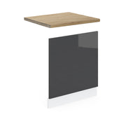 Vicco Pannello frontale Antracite lucido 60 cm , PL Rovere