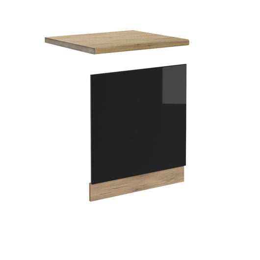 Vicco Pannello frontale Nero lucido 60 cm , PL Rovere