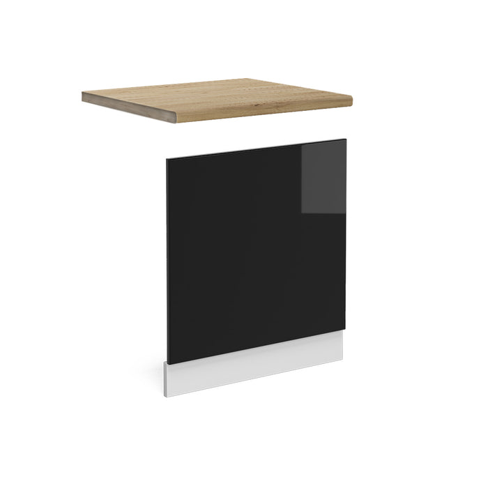 Vicco Pannello frontale Nero lucido 60 cm , PL Rovere