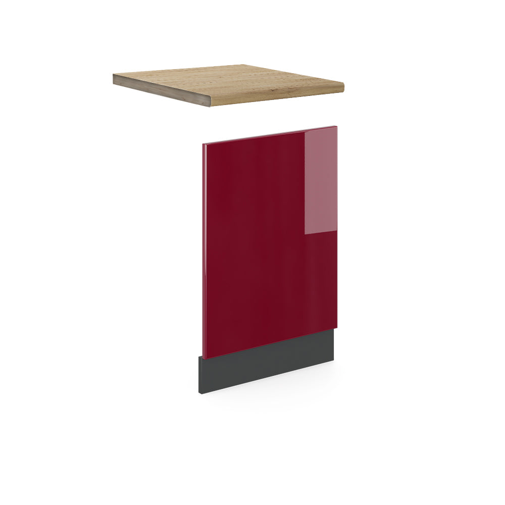 Vicco Pannello frontale Rosso 45 cm , PL Rovere