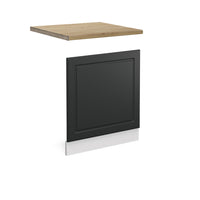 Vicco Pannello frontale Antracite casa di campagna 60 cm , PL Rovere