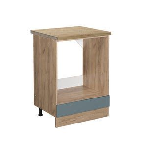Vicco Mobile per forno da incasso Grigio-blu 60 cm , PL Rovere