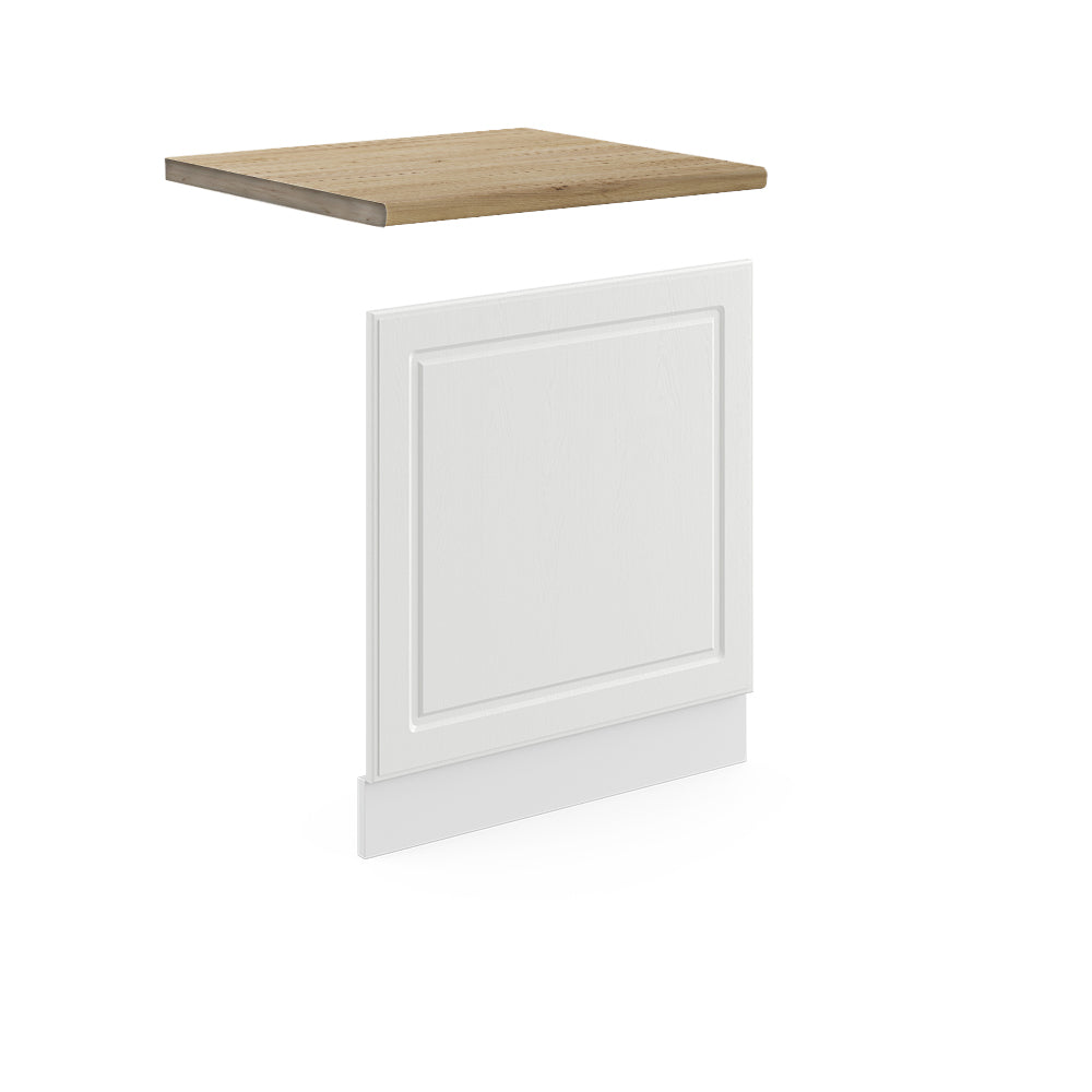 Vicco Pannello frontale Bianco casa di campagna 60 cm , PL Rovere