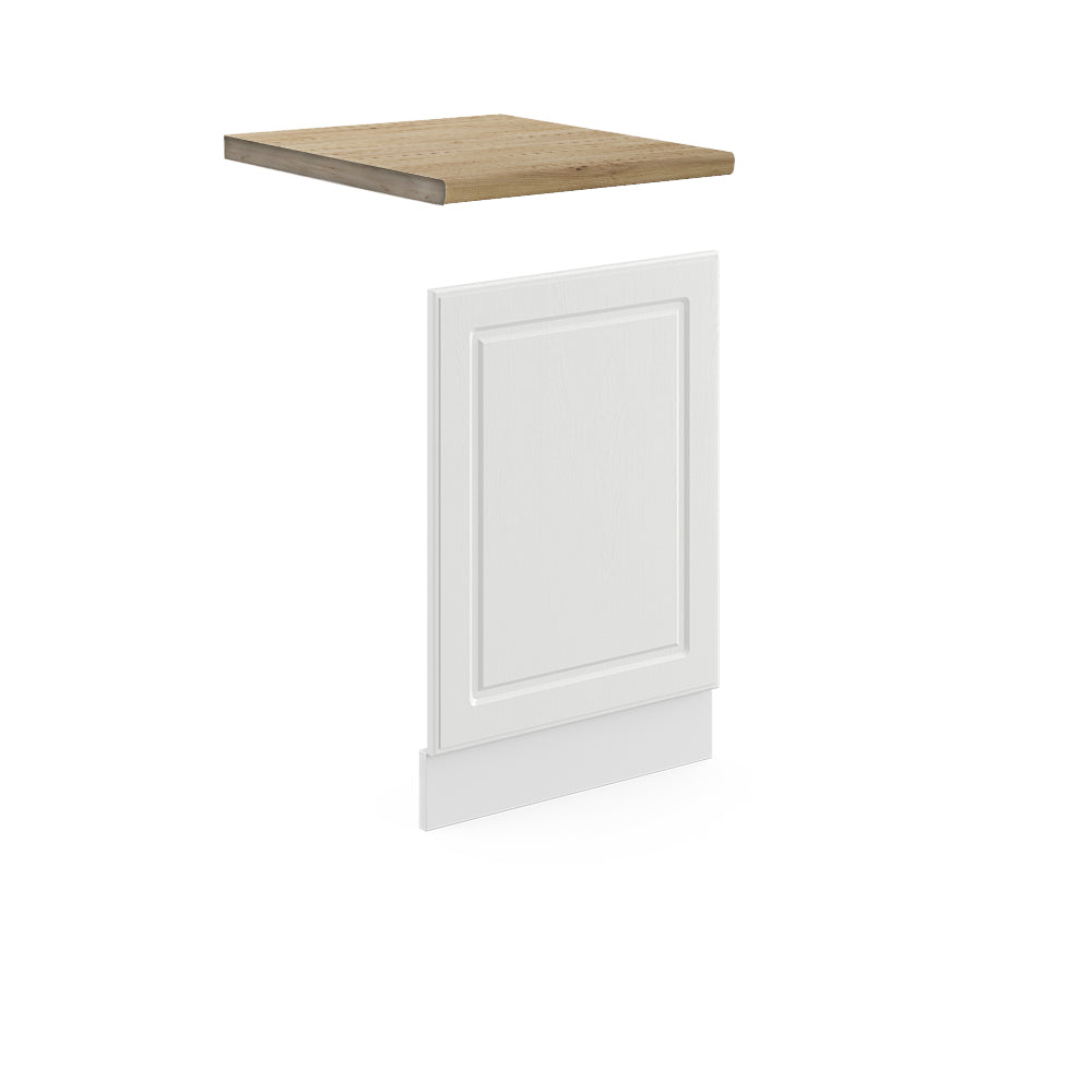 Vicco Pannello frontale Bianco casa di campagna 45 cm , PL Rovere