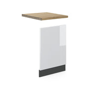 Vicco Pannello frontale Bianco lucido 45 cm , PL Rovere