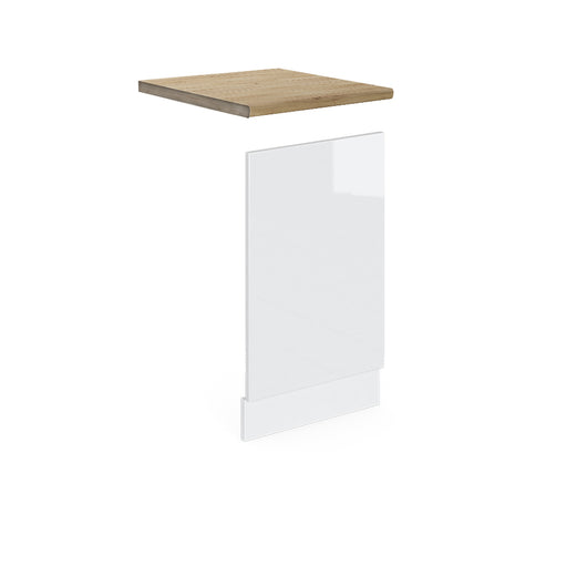 Vicco Pannello frontale Bianco lucido 45 cm , PL Rovere