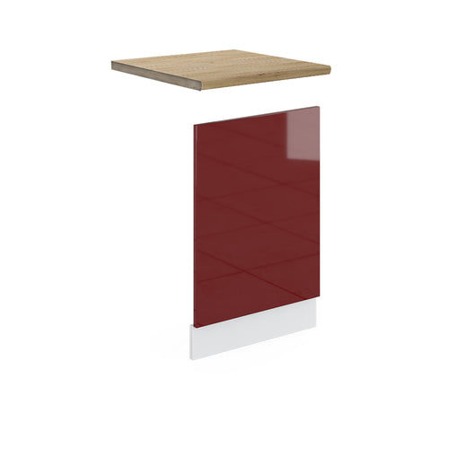 Vicco Pannello frontale Rosso lucido 45 cm , PL Rovere