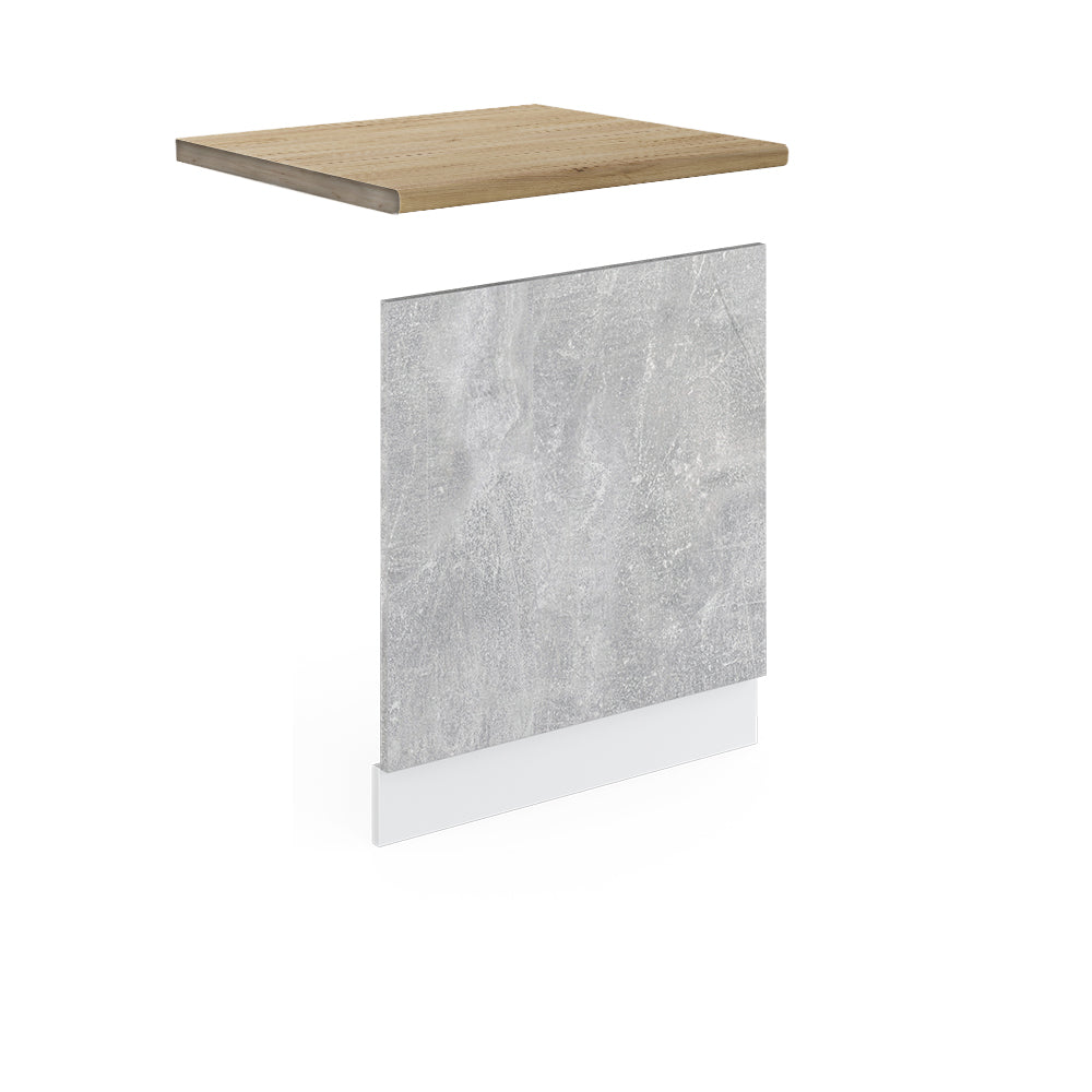 Vicco Pannello frontale Calcestruzzo 60 cm , PL Rovere