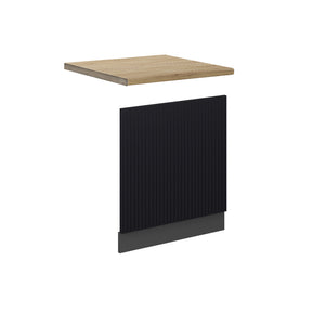 Vicco Pannello frontale Nero a righe 60 cm , PL Rovere