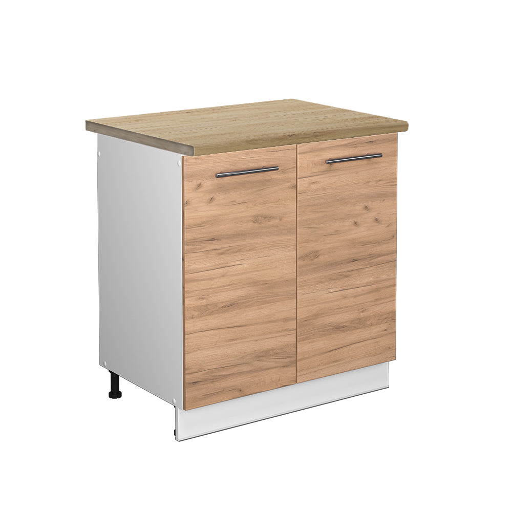 Vicco Mobile lavello cucina Quercia dorata 80 cm , PL Rovere