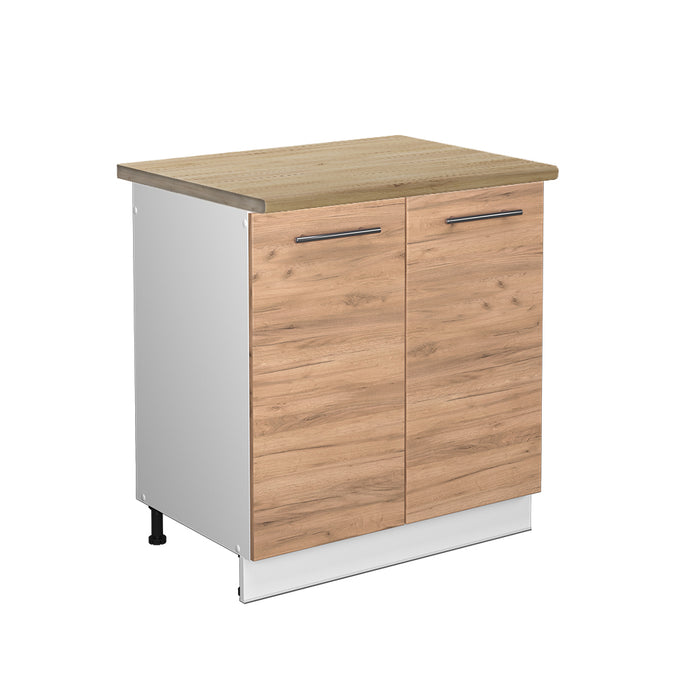 Vicco Mobile lavello cucina Quercia dorata 80 cm , PL Rovere