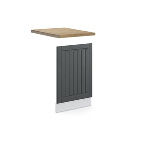 Vicco Pannello frontale Antracite casa di campagna 45 cm , PL Rovere