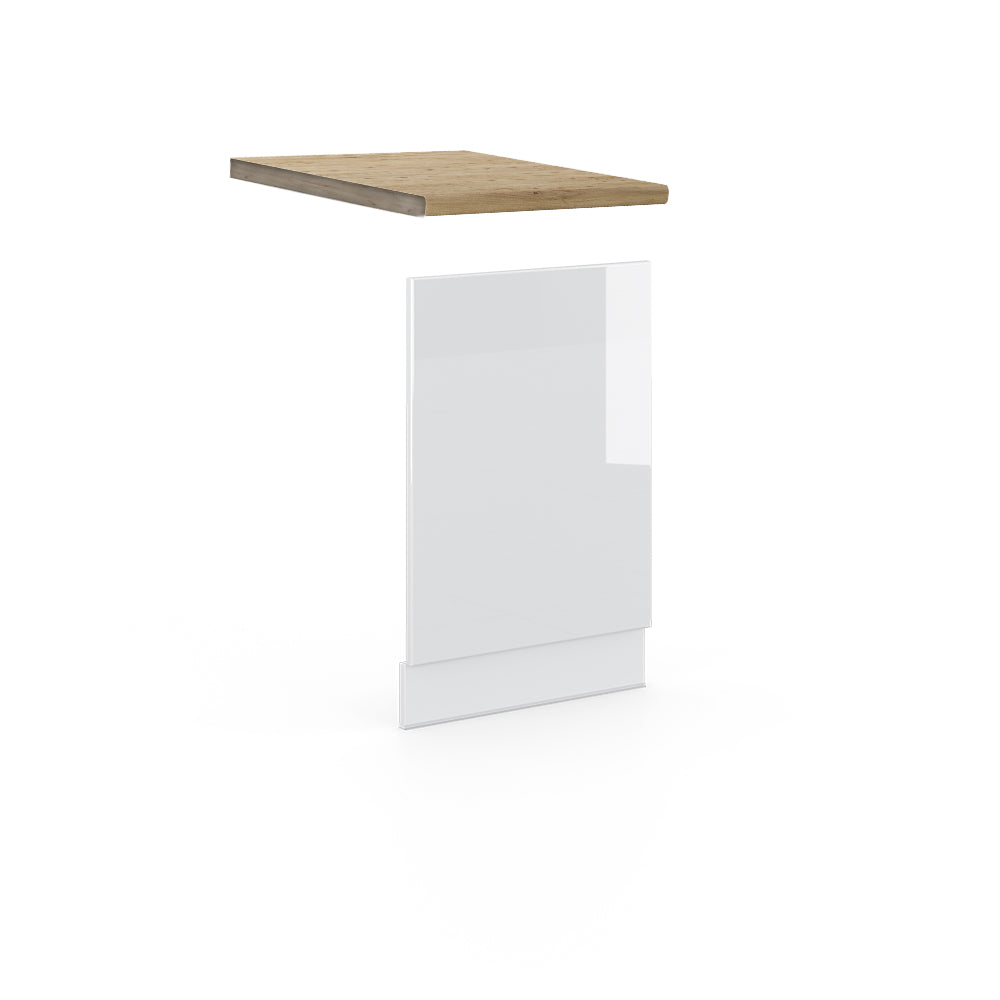 Vicco Pannello frontale Bianco lucido 45 cm , PL Rovere