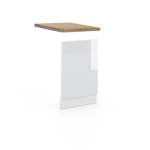 Vicco Pannello frontale Bianco lucido 45 cm , PL Rovere