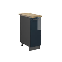 Vicco Mobili dispensa  Blu scuro lucido 30 cm , PL Rovere