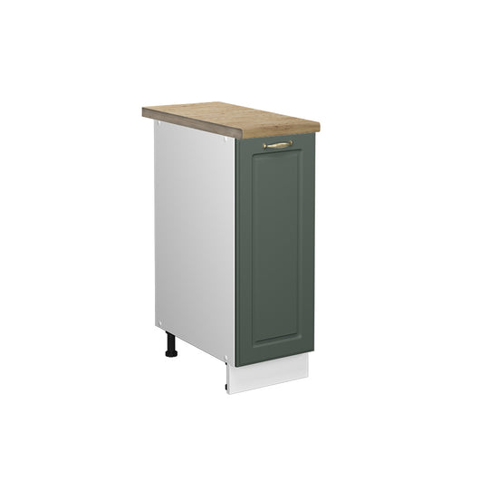 Vicco Armadio cucina dispensa alto Verde-oro Country House 30 cm , PL Rovere