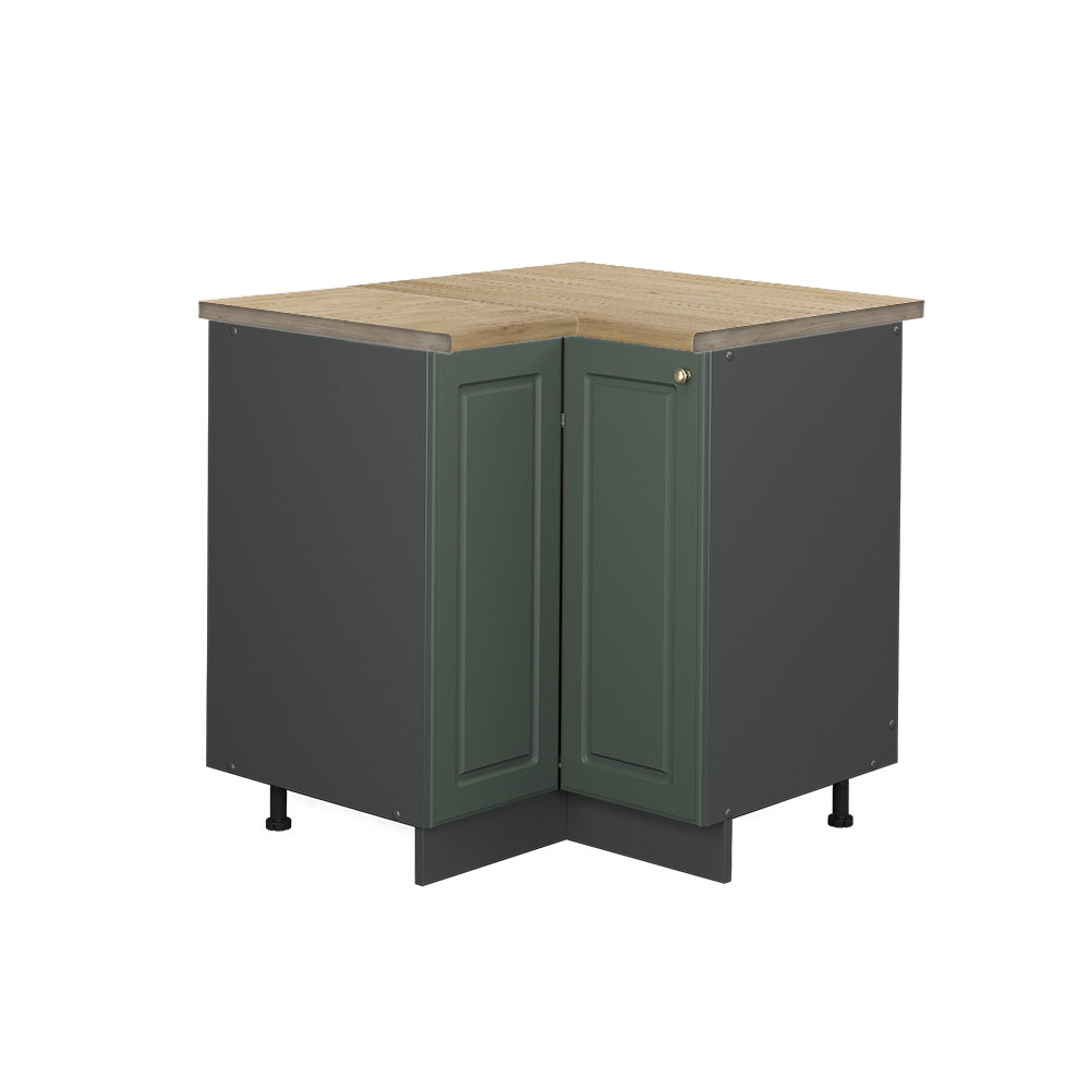 Vicco Mobile ad angolo cucina Verde-oro Country House 80.5 cm , PL Rovere