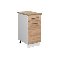 Vicco Mobiletto base per cucina Quercia dorata 40 cm , PL Rovere