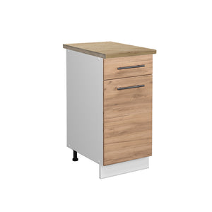 Vicco Mobiletto base per cucina Quercia dorata 40 cm , PL Rovere