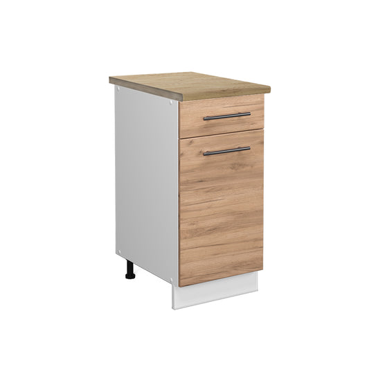 Vicco Mobiletto base per cucina Quercia dorata 40 cm , PL Rovere