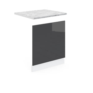 Vicco Pannello frontale Antracite lucido 60 cm , PL Marmo