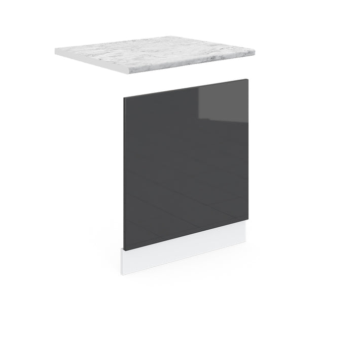 Vicco Pannello frontale Antracite lucido 60 cm , PL Marmo