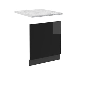 Vicco Pannello frontale Nero lucido 60 cm , PL Marmo