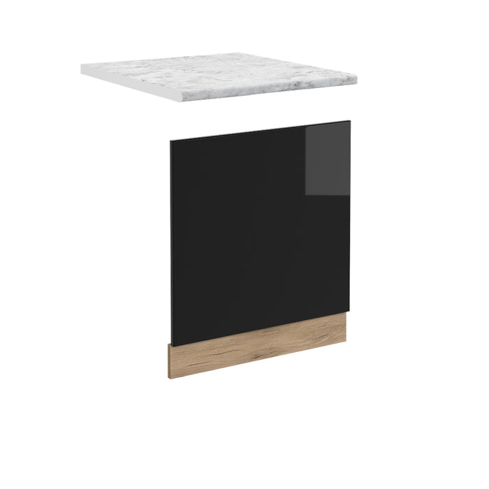 Vicco Pannello frontale Nero lucido 60 cm , PL Marmo