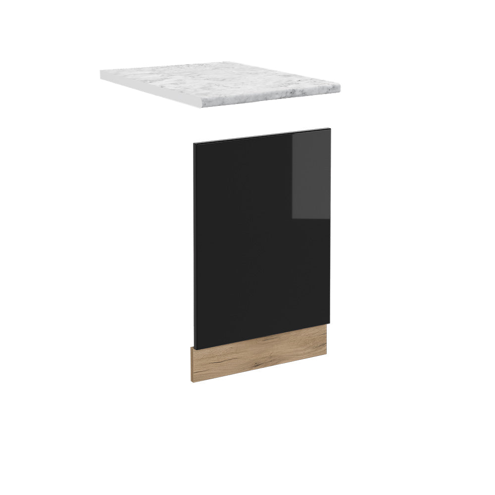 Vicco Pannello frontale Nero lucido 45 cm , PL Marmo