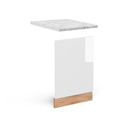 Vicco Pannello frontale Bianco lucido 45 cm , PL Marmo