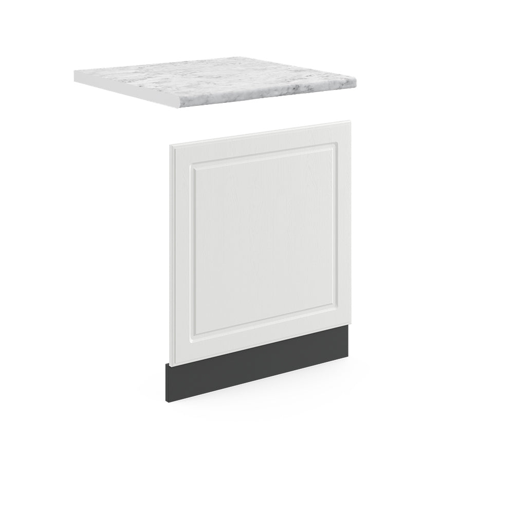 Vicco Pannello frontale Bianco casa di campagna 60 cm , PL Marmo