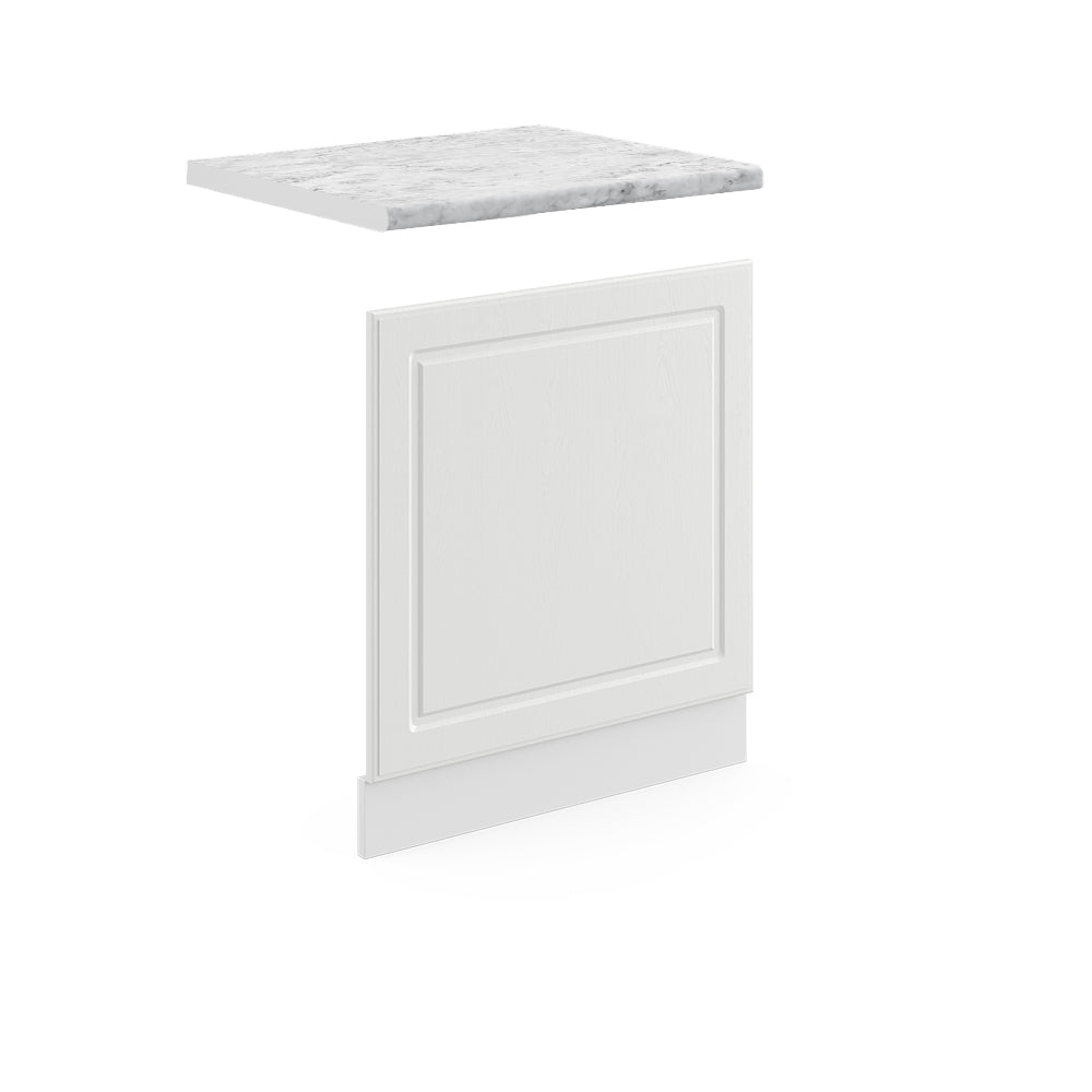 Vicco Pannello frontale Bianco casa di campagna 60 cm , PL Marmo