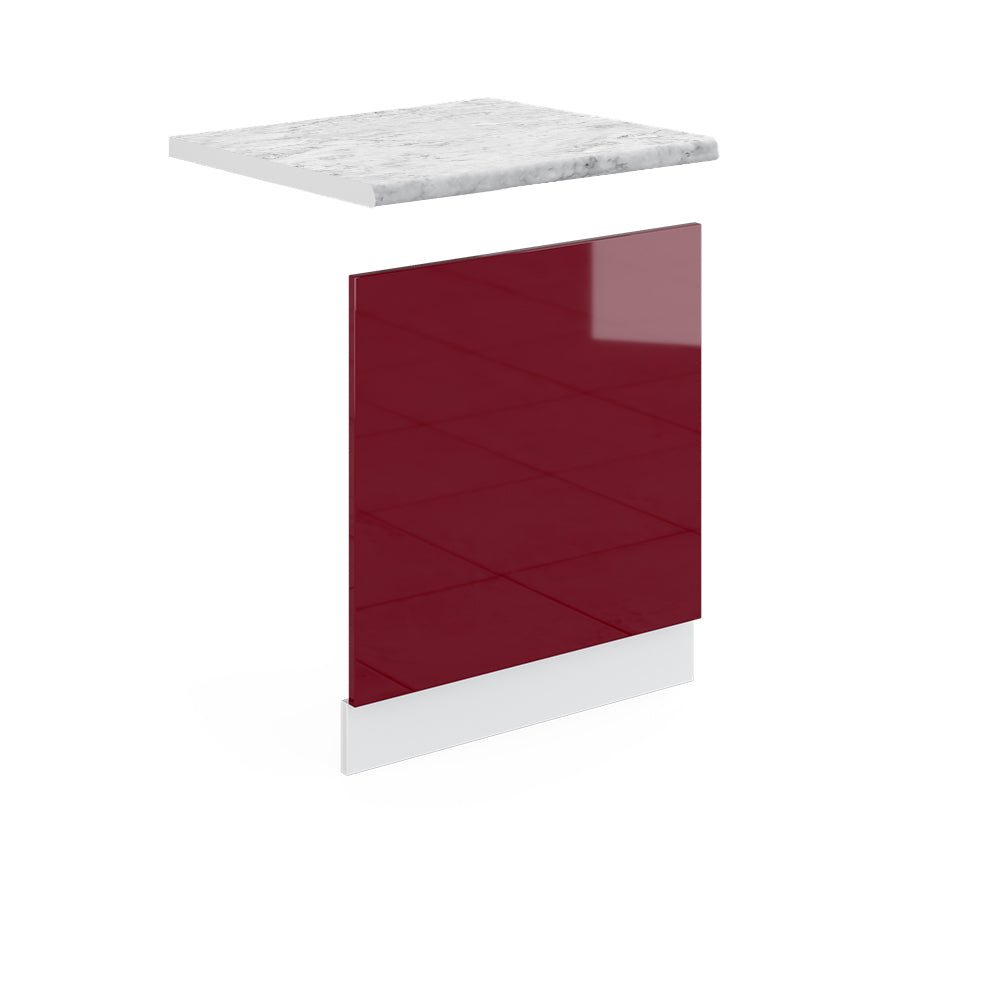 Vicco Pannello frontale Rosso lucido 60 cm , PL Marmo