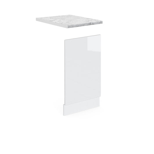Vicco Pannello frontale Bianco lucido 45 cm , PL Marmo