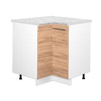 Vicco Mobile ad angolo cucina Quercia dorata 80.5 cm , PL Marmo