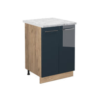 Vicco Base Blu scuro lucido 60 cm , PL Marmo