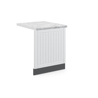 Vicco Pannello frontale Bianco casa di campagna 60 cm , PL Marmo