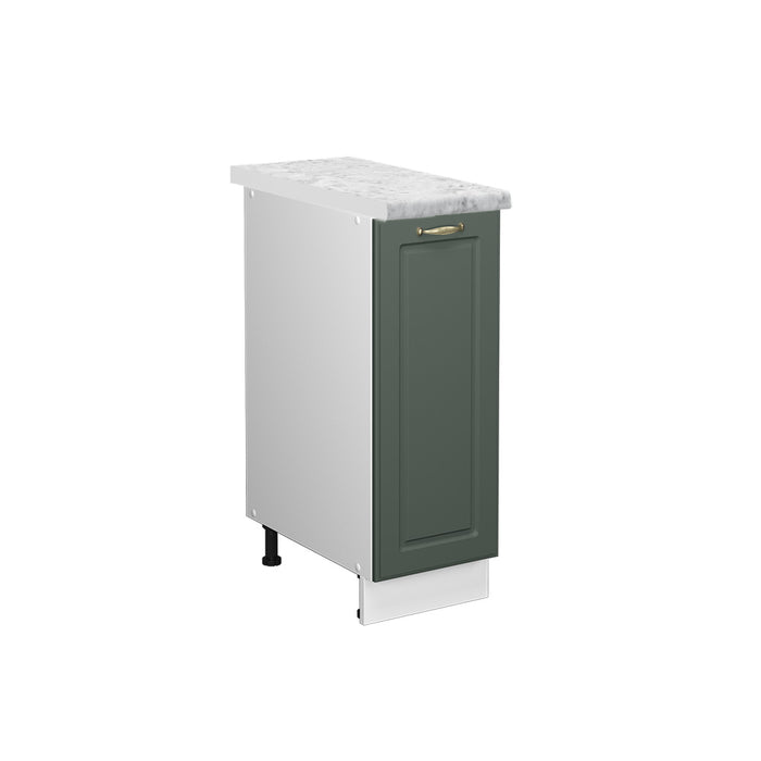 Vicco Armadio cucina dispensa alto Verde-oro Country House 30 cm , PL Marmo