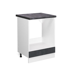 Vicco Mobile per forno da incasso Calcestruzzo nero 60 cm PL Antracite