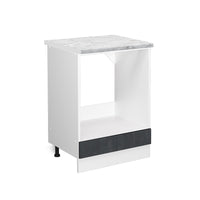 Vicco Mobile per forno da incasso Calcestruzzo nero 60 cm PL Marmo