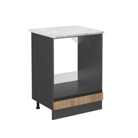 Vicco Mobile per forno da incasso Quercia dorata 60 cm PL Marmo