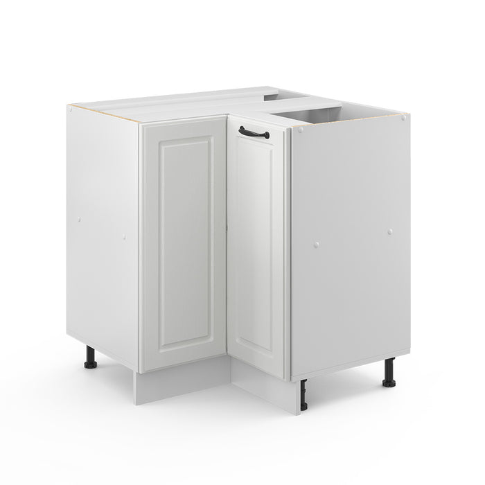 Vicco Mobile ad angolo cucina Bianco casa di campagna 75.6 cm senza piano di lavoro